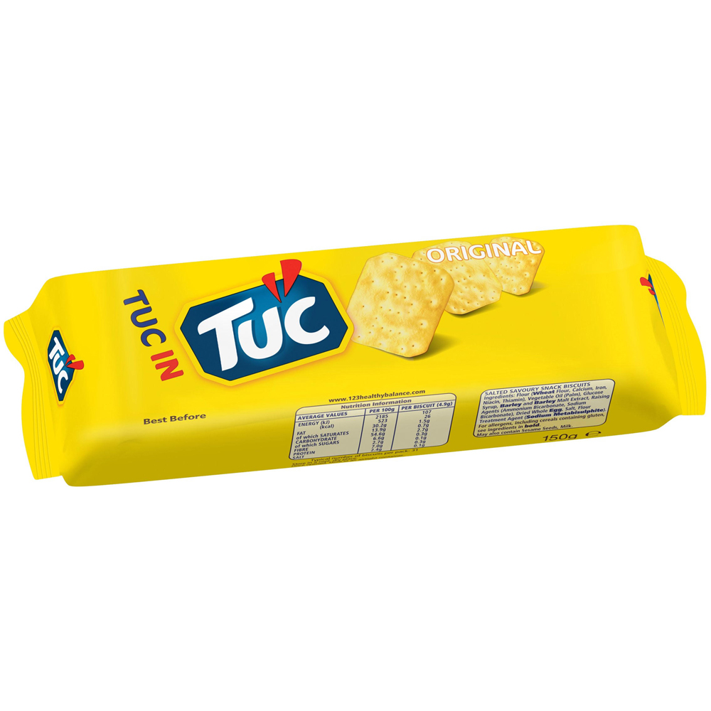 Jacob's Tuc Biscuits 150g Image
