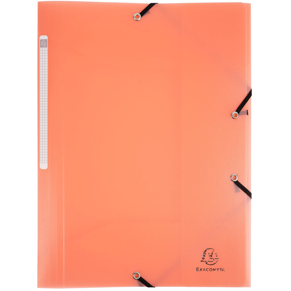 Exacompta Chromaline Pastel A4 Multicolour PP 3 Flap Elasticated Folder 25 Pack Image 5