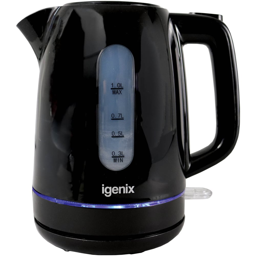 Igenix IGK01022B Black 1L Jug Kettle 2200W Image 2