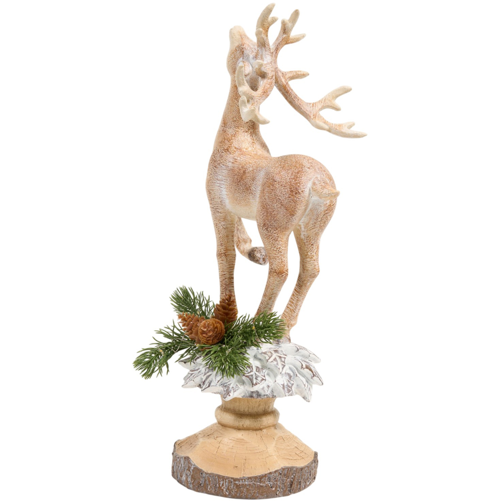 wilko Light Up Stag Ornament - Neutral Image 1
