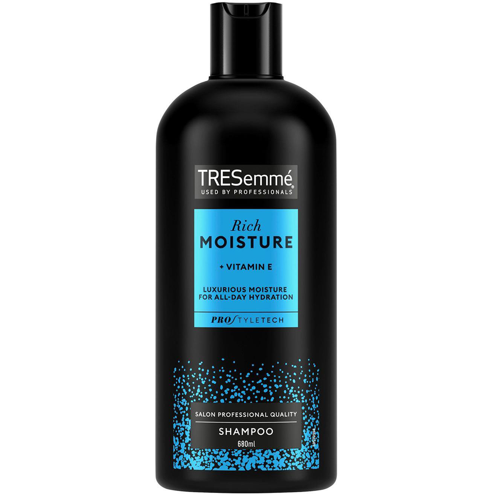 Tresemme Vitamin E All-Day Hydration Rich Moisture Shampoo 680 ml 3 Pack Image 2
