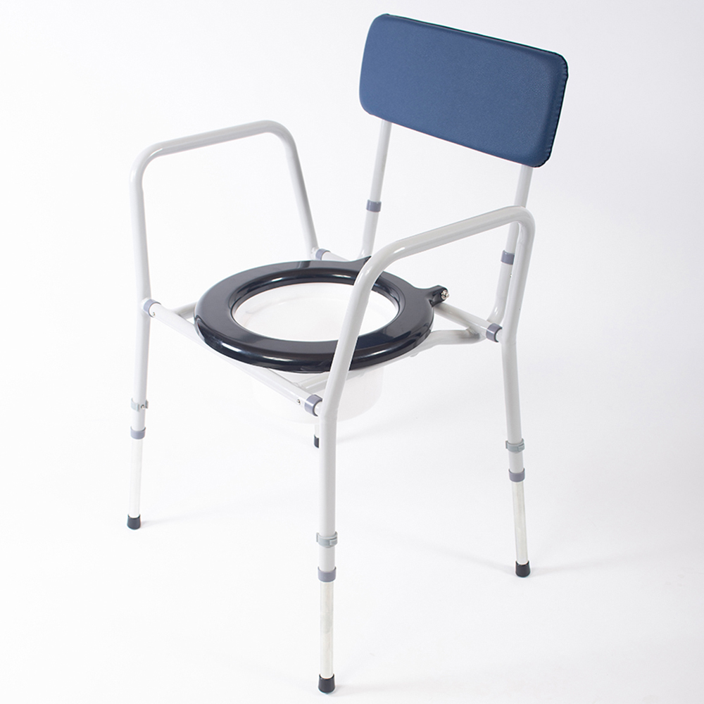 NRS Healthcare Dovedale Height Adjustable Commode Image 2