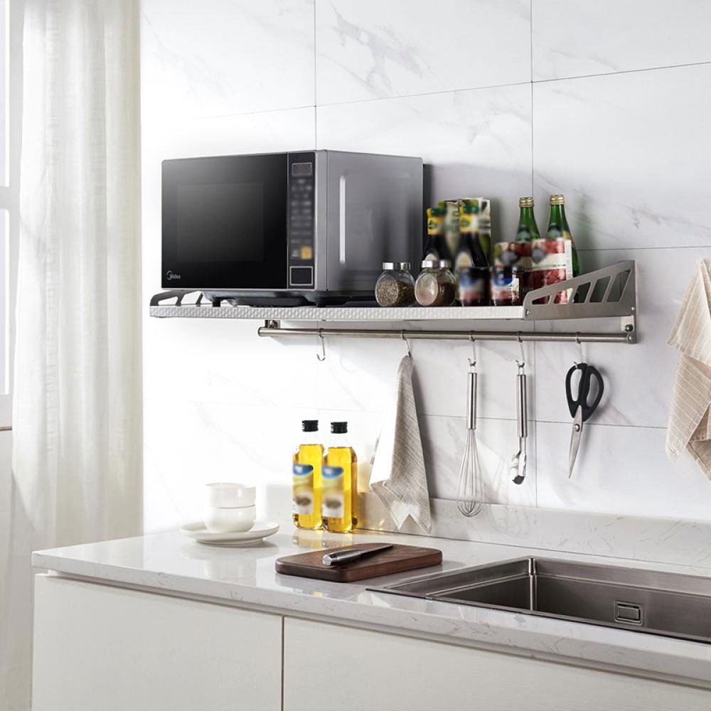 Living and Home White Marble Peel and Stick Wall Sticker 60 x 30cm 10 Pack Image 7