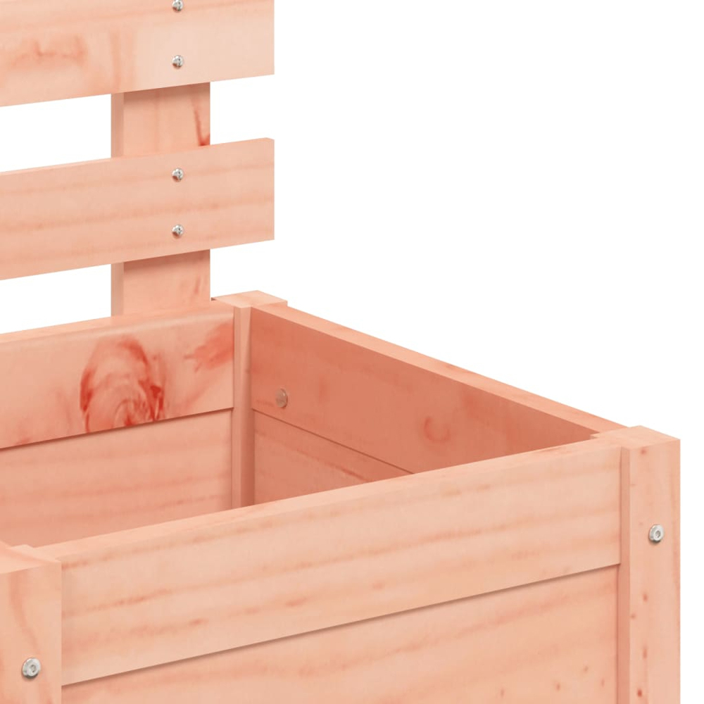 vidaXL Natural Solid Douglas Wood Garden Planter with Rack 114 x 39 x 39.5cm Image 6