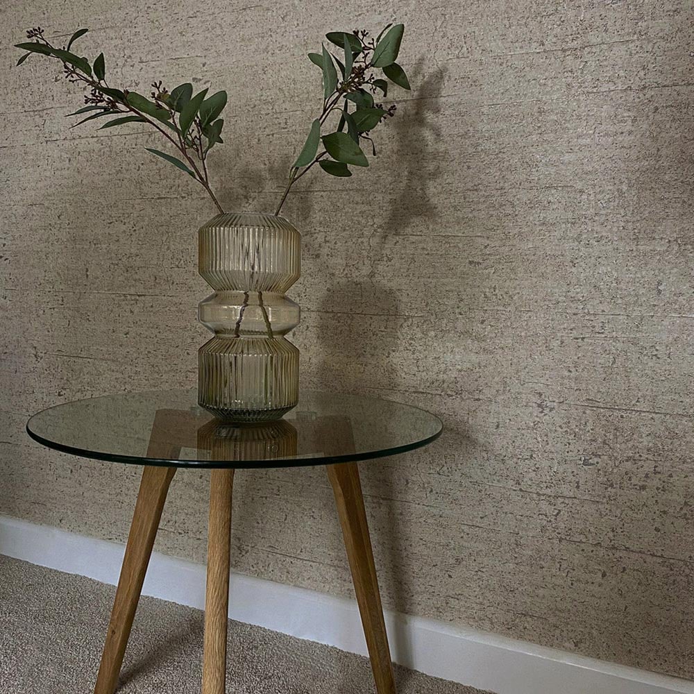 Belgravia Decor Concrete Mocha Brown Wallpaper Image 3