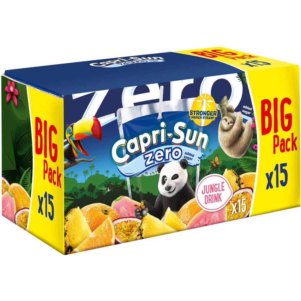 Capri-Sun Zero Jungle Drink 15 x 200ml Image 1