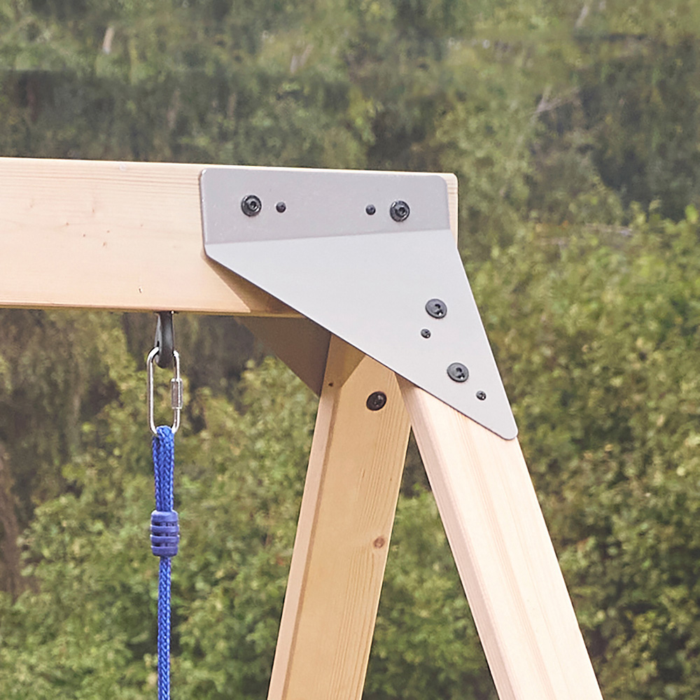 Sportspower Kids Wooden Single Swing Playset Image 3