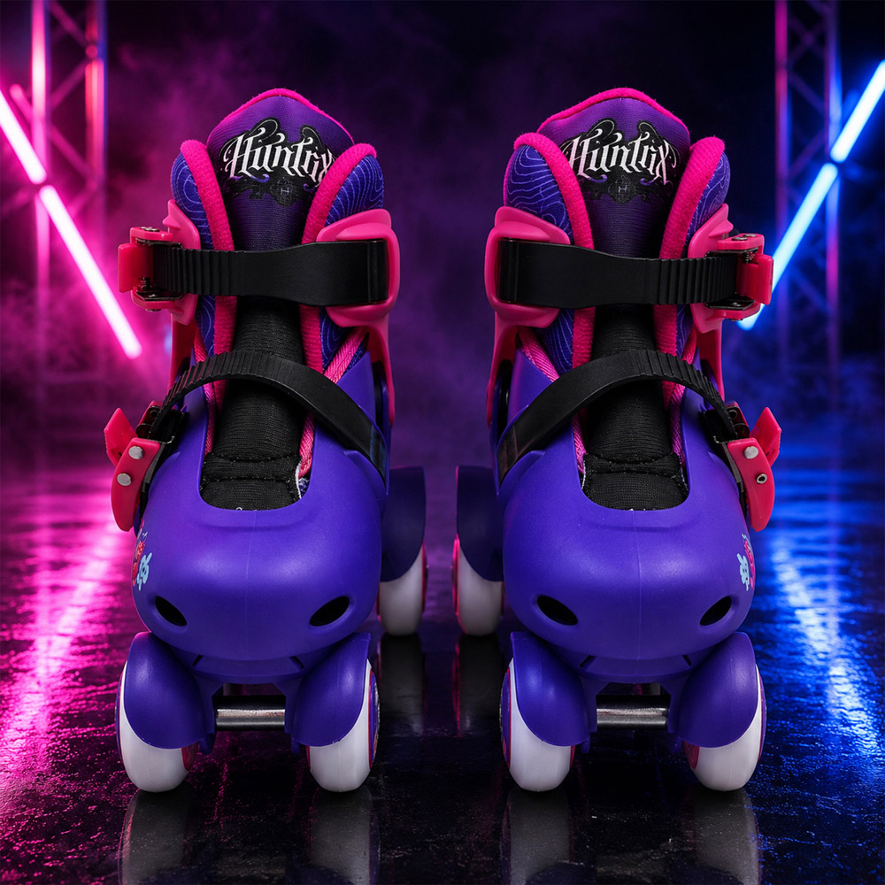 K-Pop Demon Hunters Takedown Kids Adjustable Big Wheel Skates Image 8