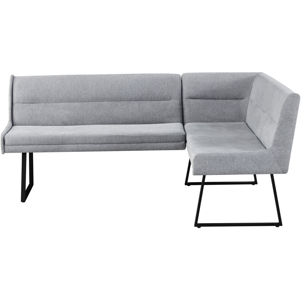 Monaco Corner Bench Grey Image 5