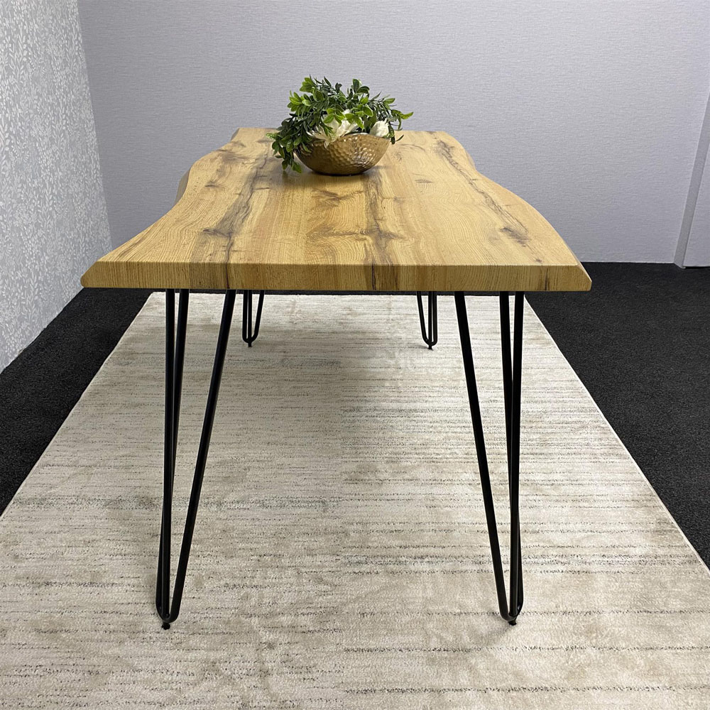 Kosy Koala Rustic Brown Dining Table Image 3