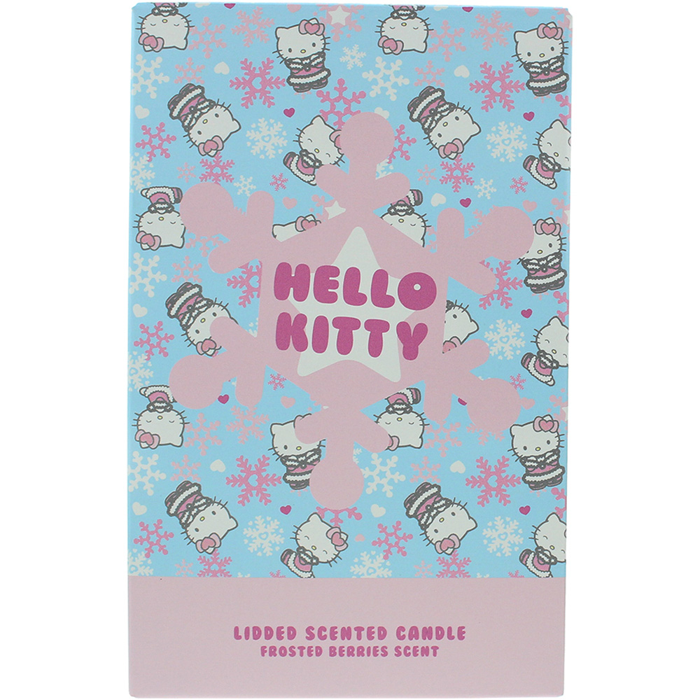 Hello Kitty Seasons Winter Frosted Berries Candle 2ith 3D Silicone Lid 213g Image 3