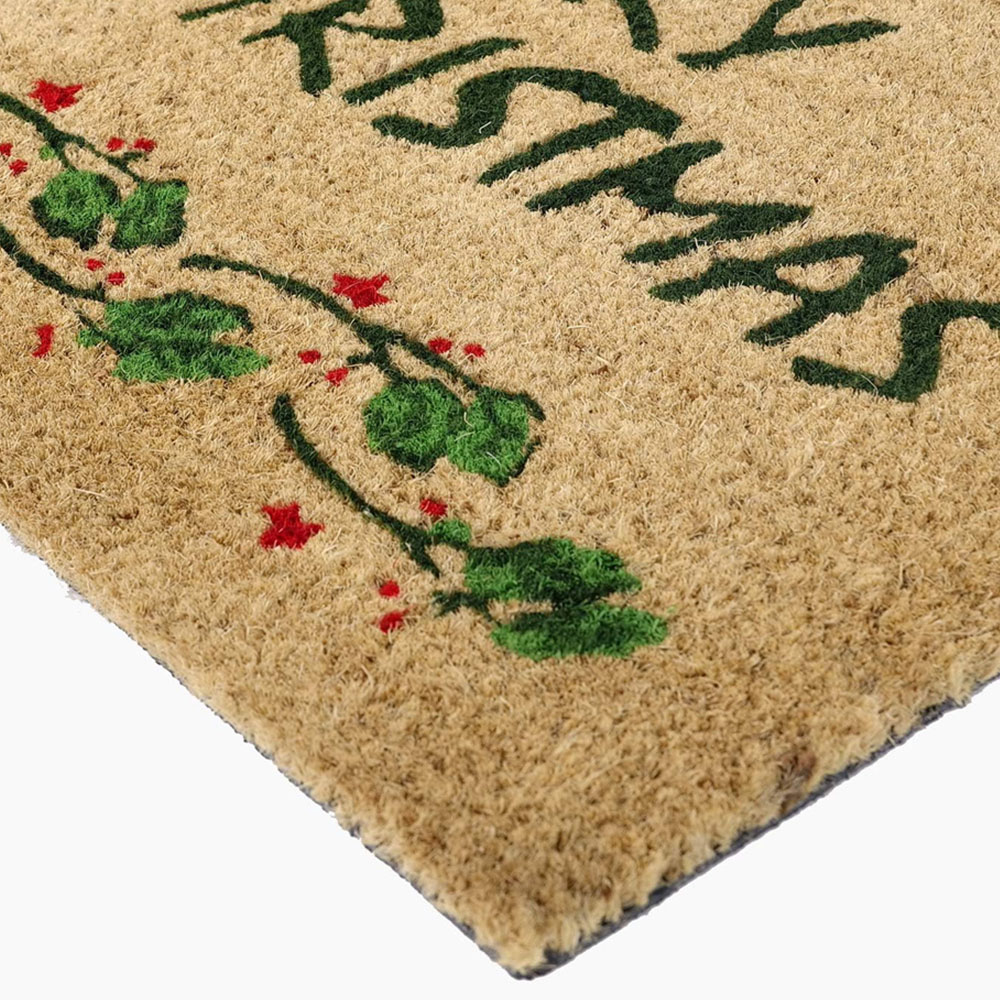 Coco & Coir Socks Xmas Coir Door Mat 45 x 75cm Image 3