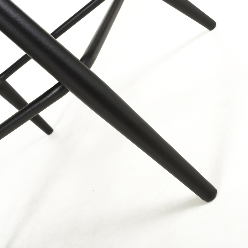 wilko Kensington Vintage Brown Quilted Bar Stool Image 8