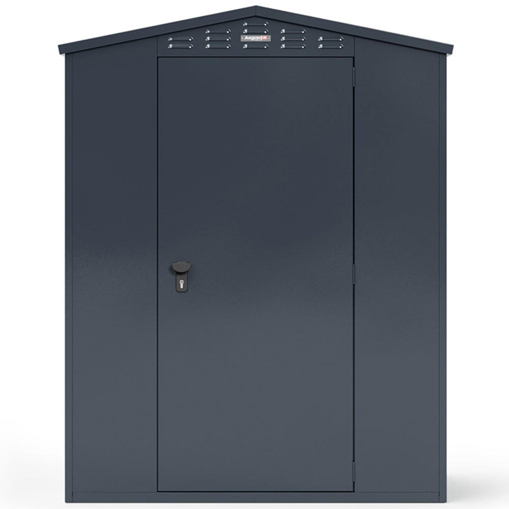 Asgard Flexistore 5 x 7ft Grey Apex Garden Shed Image 3