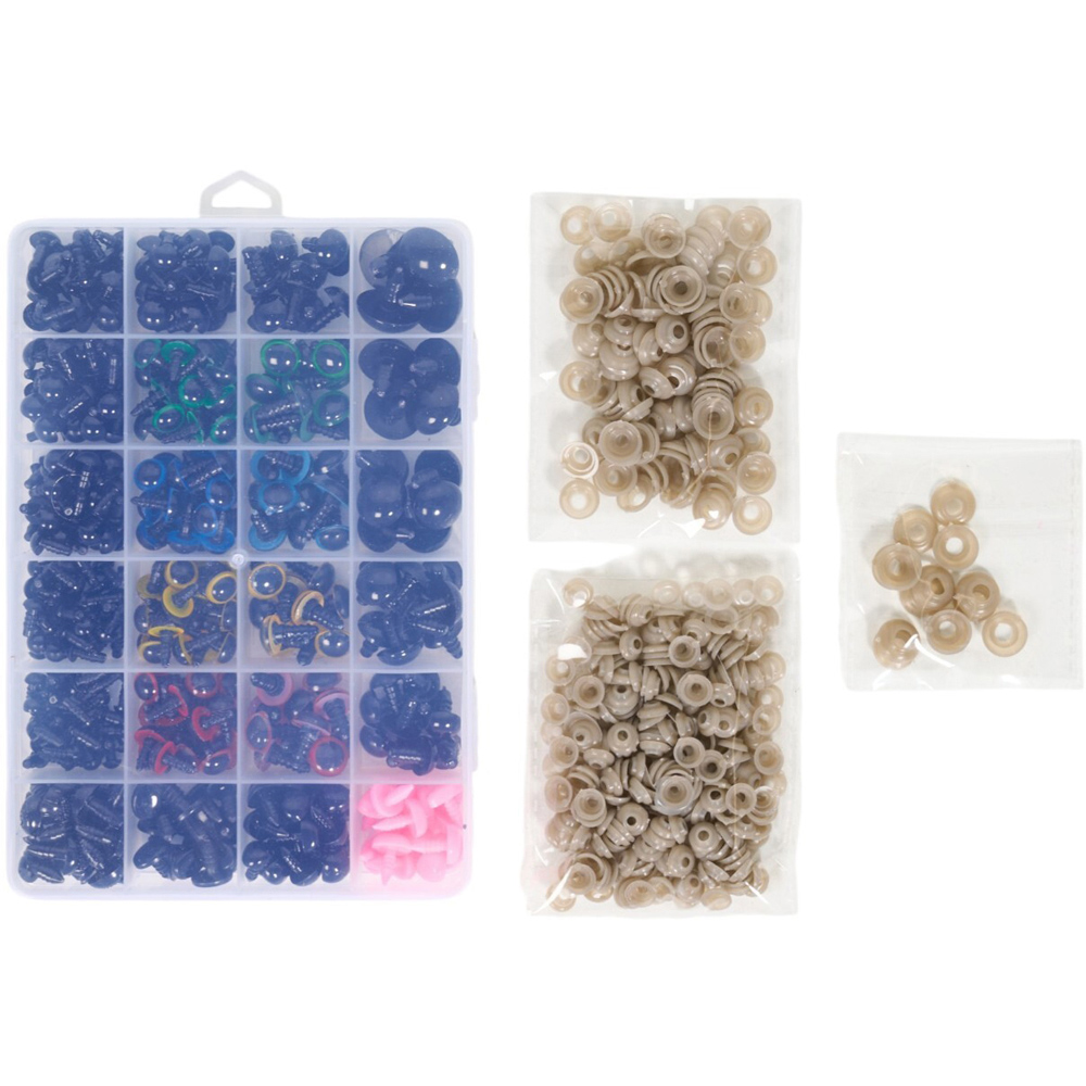 Toy Safety Eyes and Noses Kit Image 3