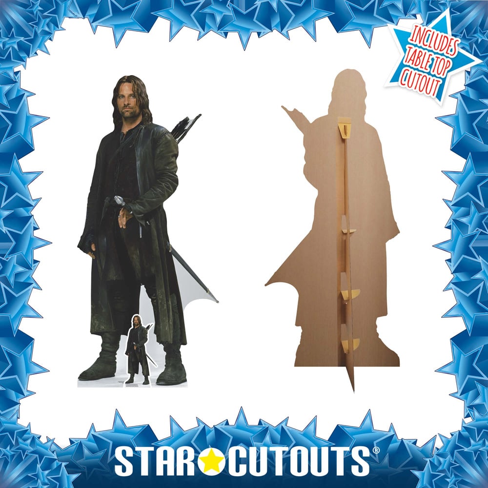 Star Cutouts Aragorn The Lord of the Rings Cutout 6.3ft Image 4
