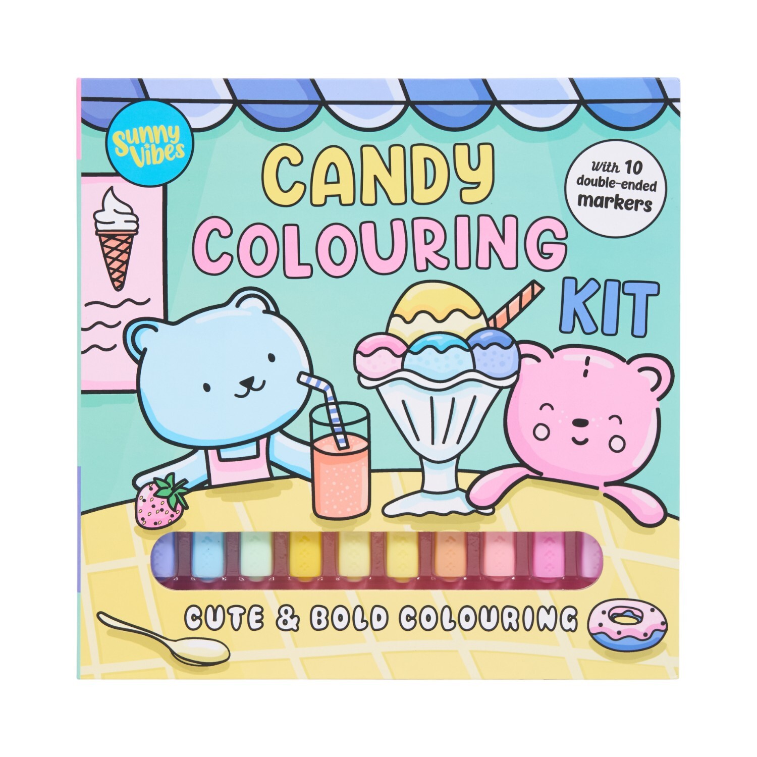 Candy or Cute Colouring Kit Image 2