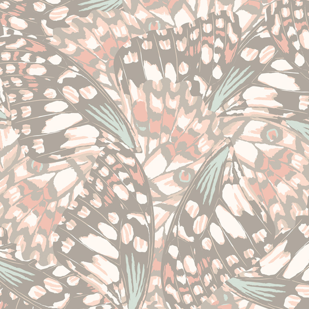 Origin Murals Butterfly Wings Multicolour Wall Mural Image 2