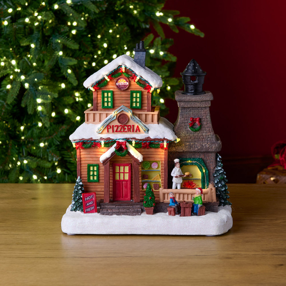 Christmas Pizzeria Model Image 2