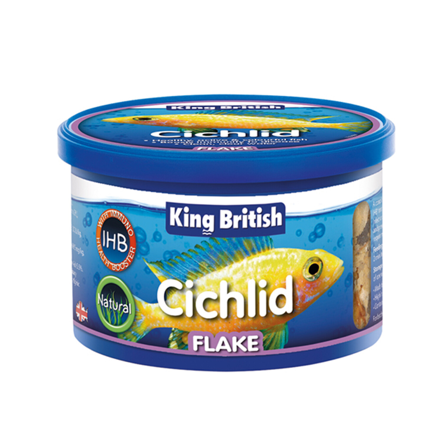 King British Cichlid Flake Food Image