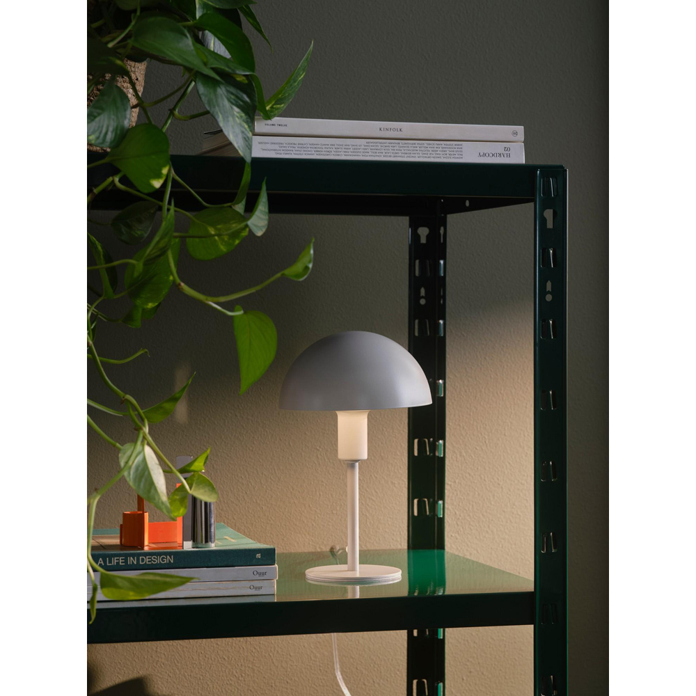 Nordlux Ellen E14 Grey Mini Table Lamp Image 2