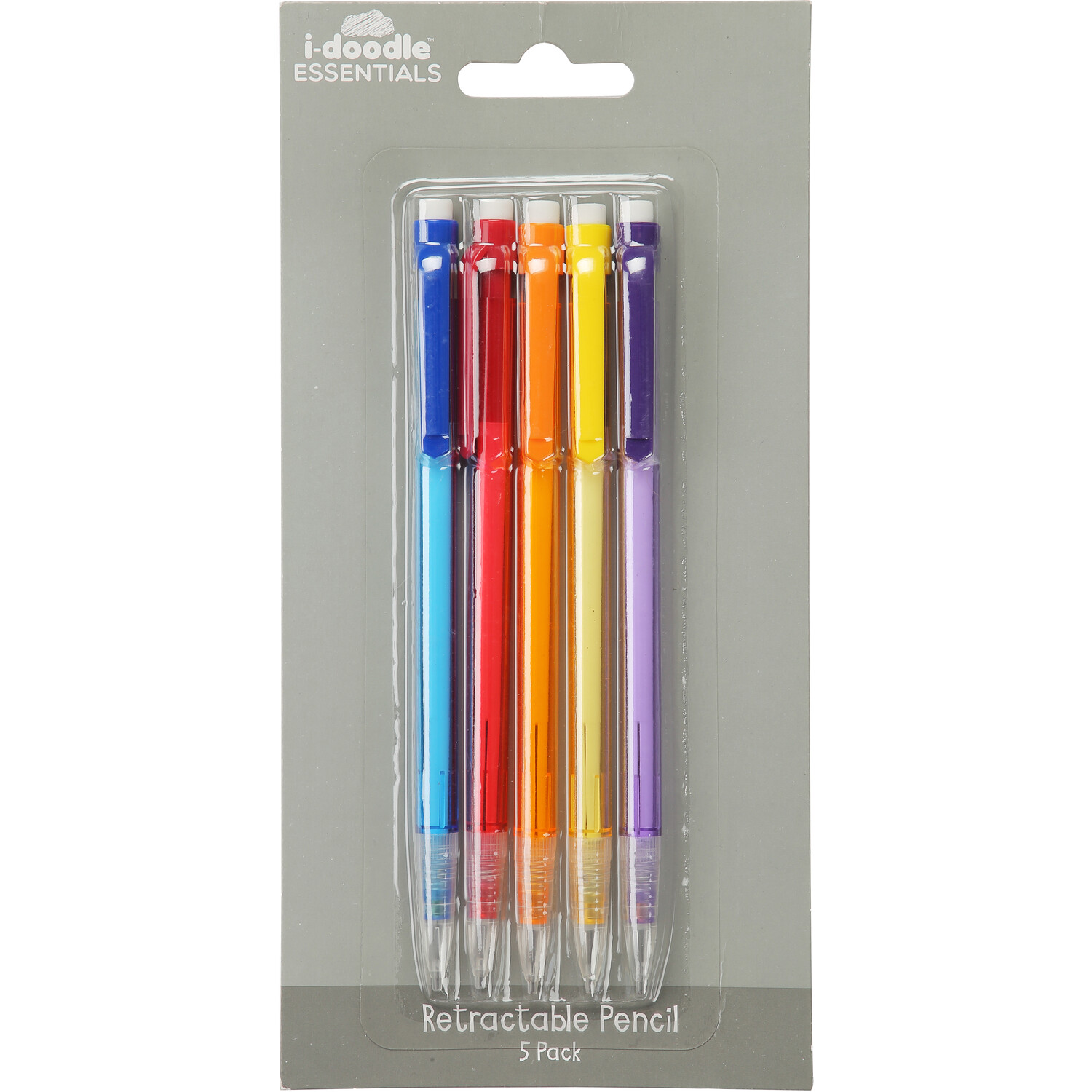 Pack Of Five Retractable Pencils Image