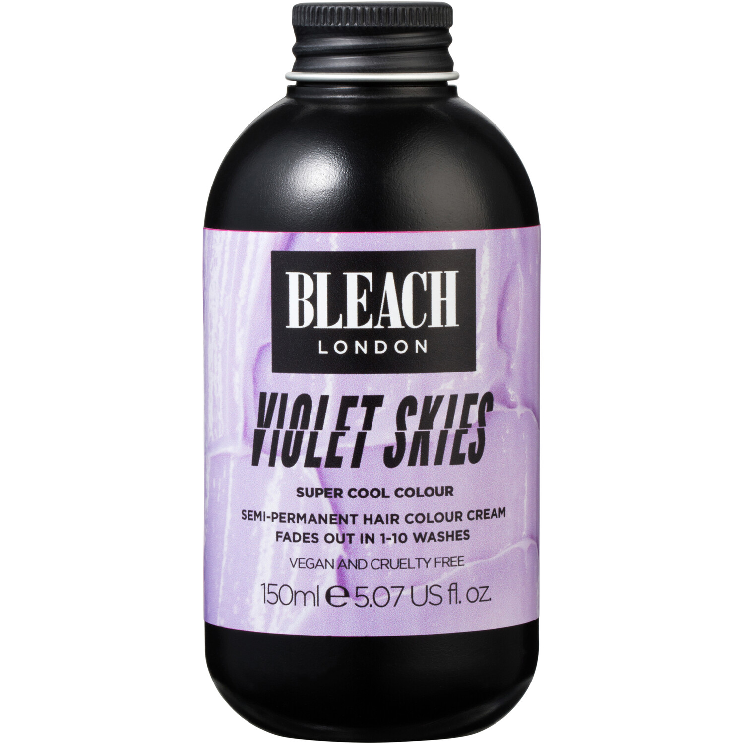 Bleach London Violet Skies Semi-Permanant Hair Colour - Purple Image