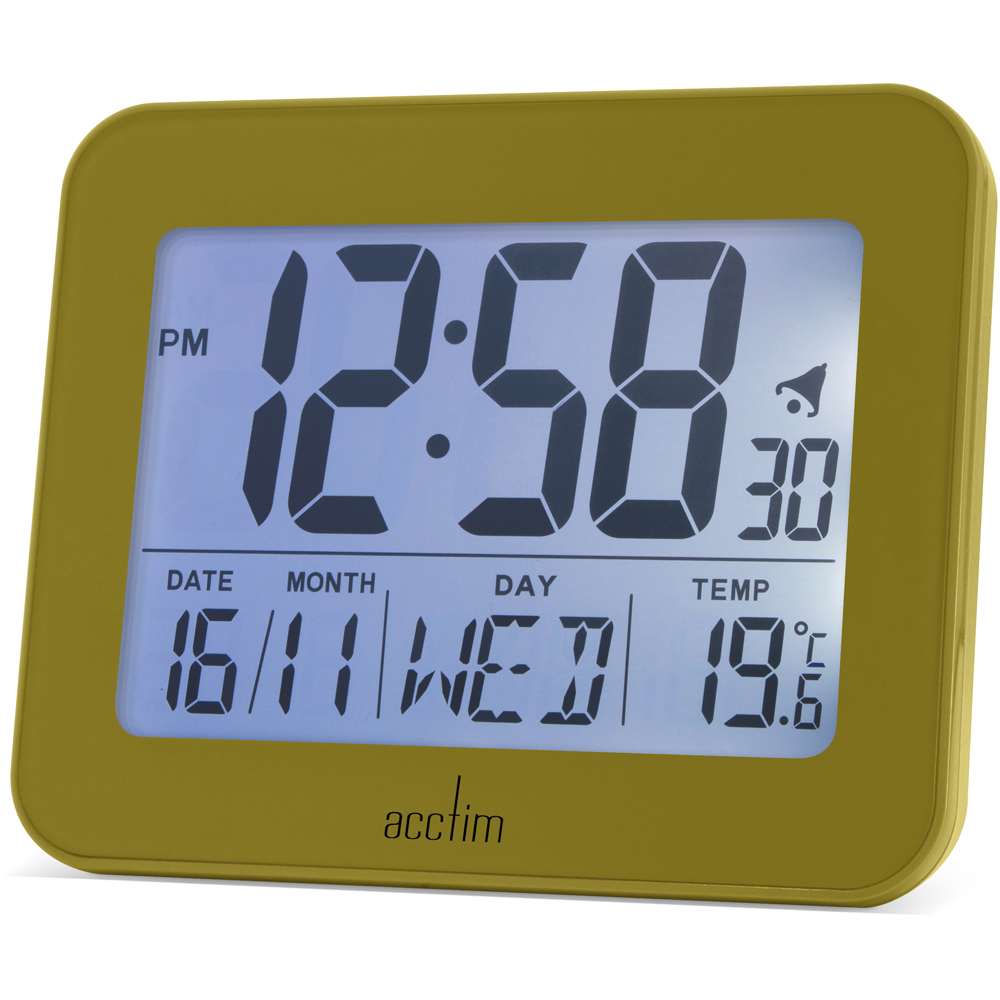 Acctim Otto  Heathland LCD Alarm Clock Image 2