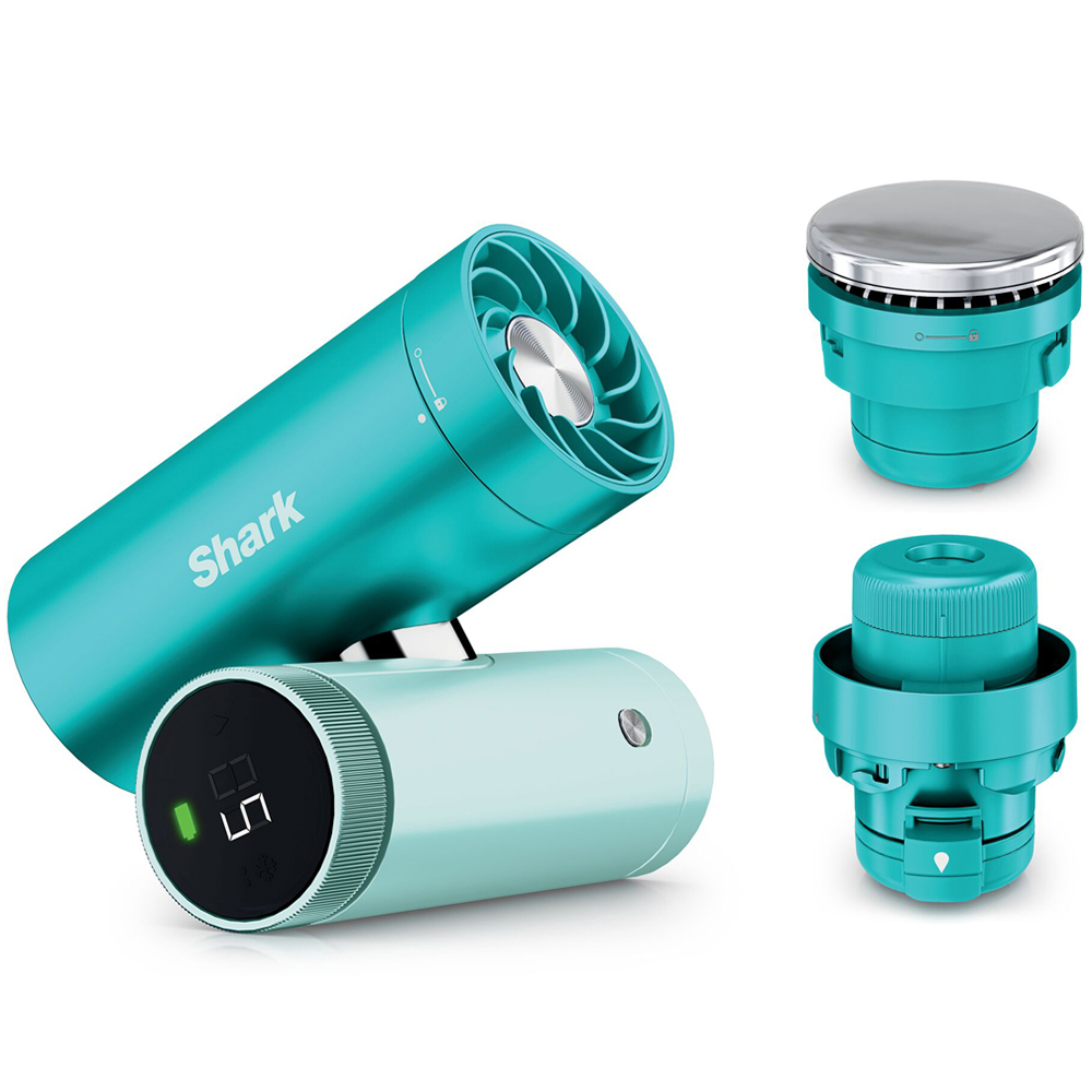 Shark Chill Pill FA022UKBL 3-in-1 Glacier Portable Fan Mist and InstaChill Personal Cooling System Image 2