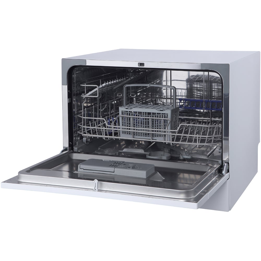 Russell Hobbs RHTTDW6W White 6 Place Setting Table Top Dishwasher Image 2