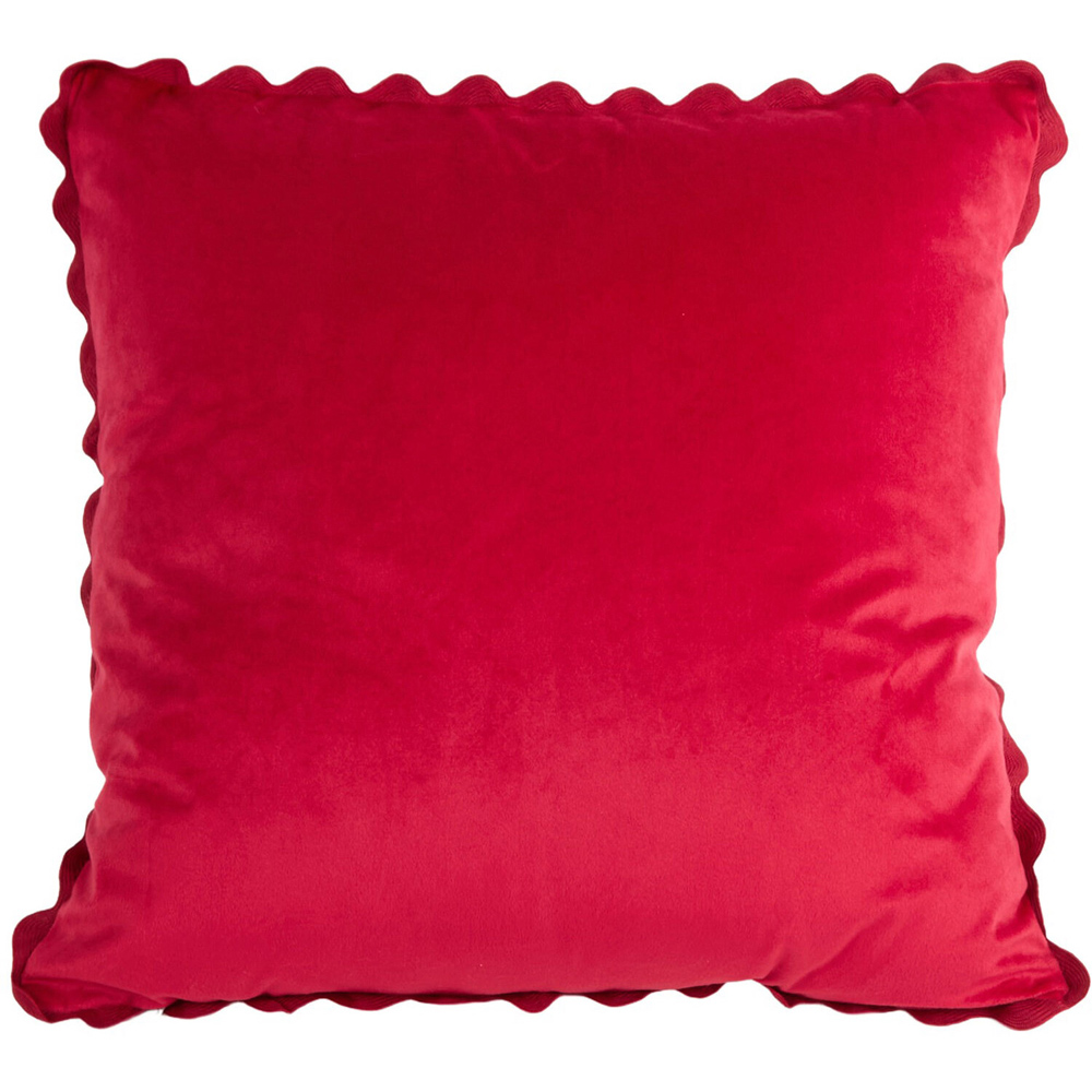 Winter Robins Wreath Cushion Image 3