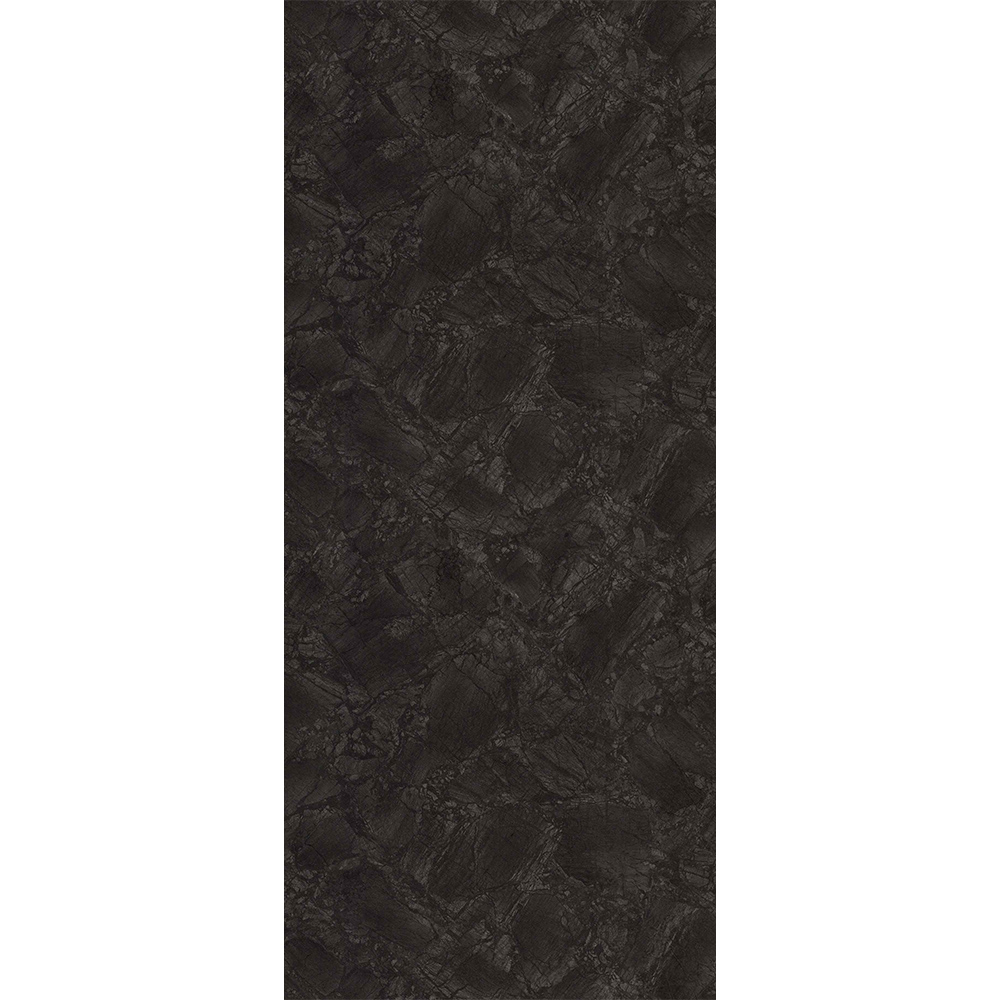 Wetwall Mermaid 2420 x 585mm Nero Marble Tongue and Groove Plywood Shower Wall Panel Image 2
