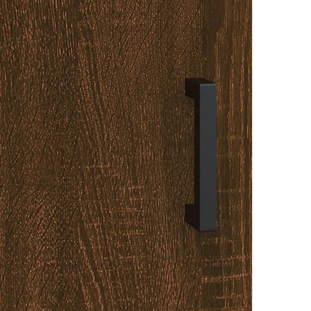 vidaXL 2 Door Brown Wall Cabinet Image 8