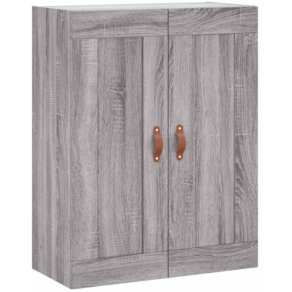 vidaXL 2 Door 3 Drawer Grey Sonoma Highboard Image 4