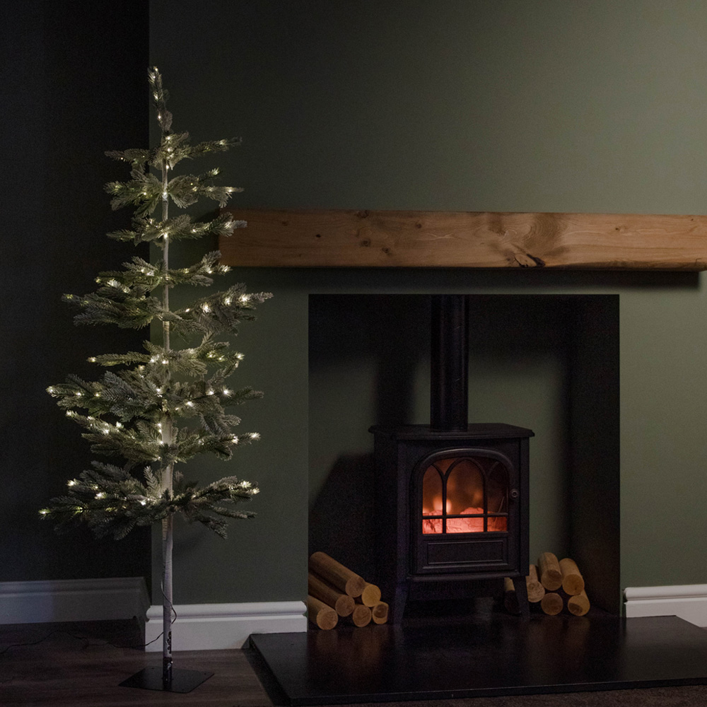 Samuel Alexander Warm White LED Pine Needle Christmas Tree 5ft Image 7