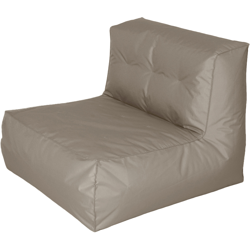 Kaikoo Taupe Lounger with Footstool Image 4