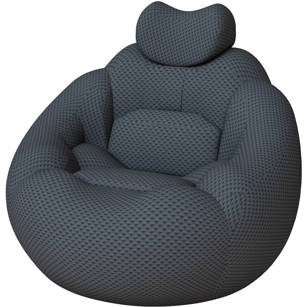 Medisana RS 150 Bubble Dark Grey Portable Massage Sofa Chair Image 2