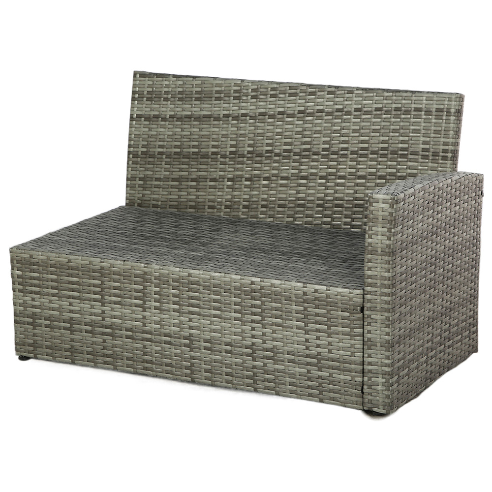 Home Garden Direct St Tropez Grey Corner Sofa Set Image 6