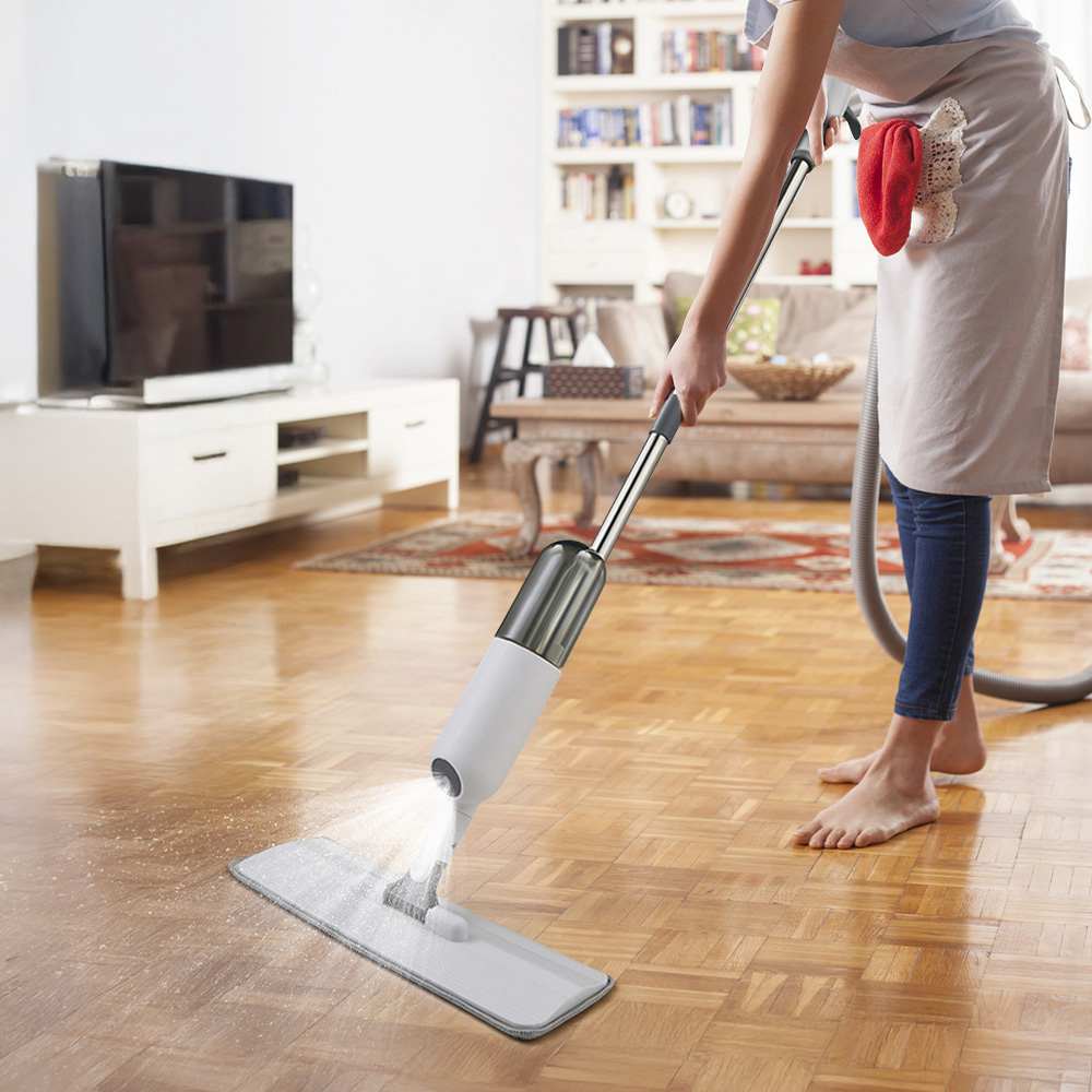 Living and Home Width Multifunction Spray Mop with Handle 40cm Image 7