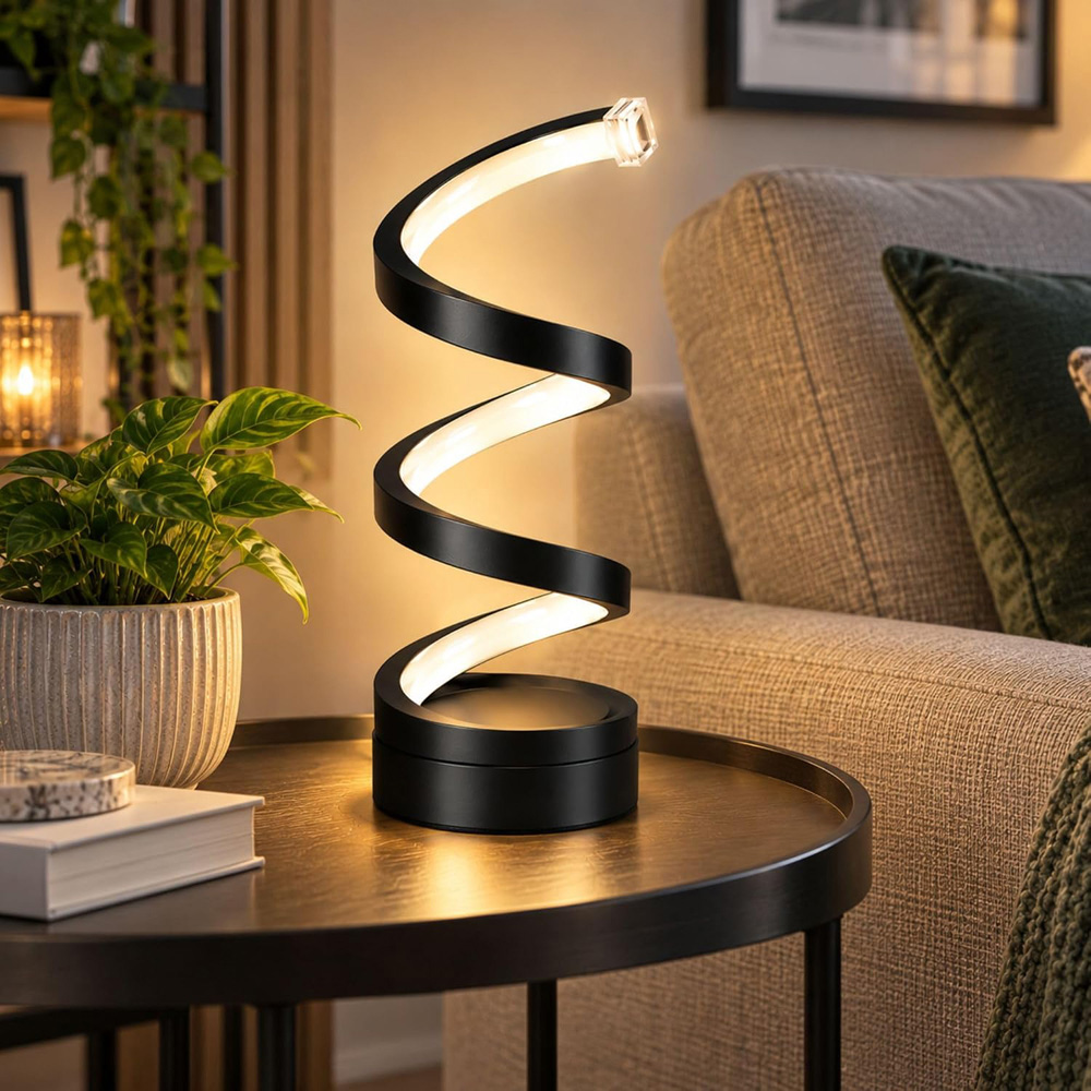 Marco Paul LED Spiral Table Lamp Image 3