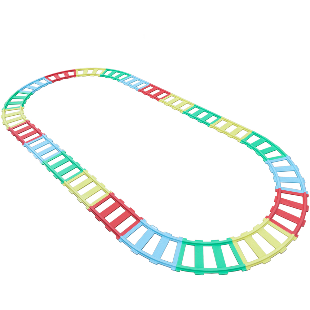 Winfun 2-in-1 Toddler Rainbow Ride-On Unicorn Train and Rocker Image 7