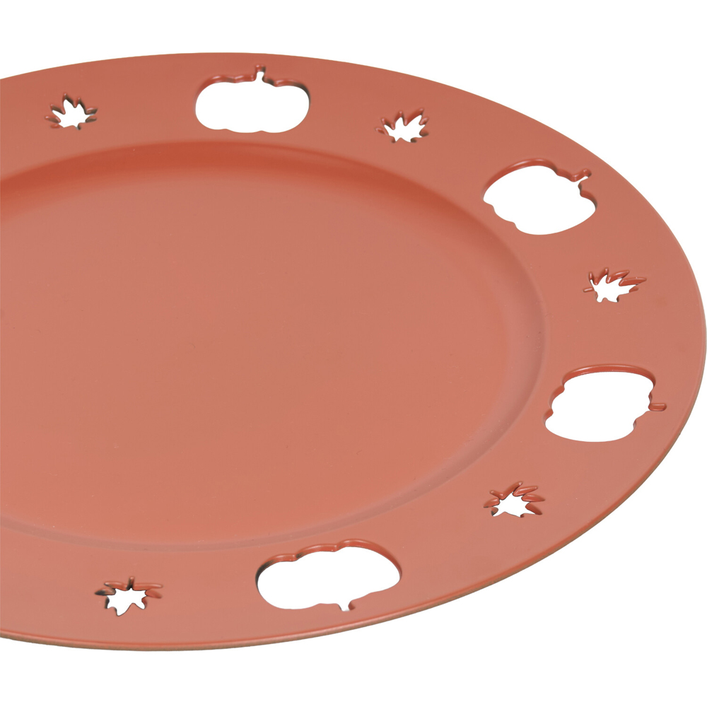 Pumpkin Charger Plate Image 5