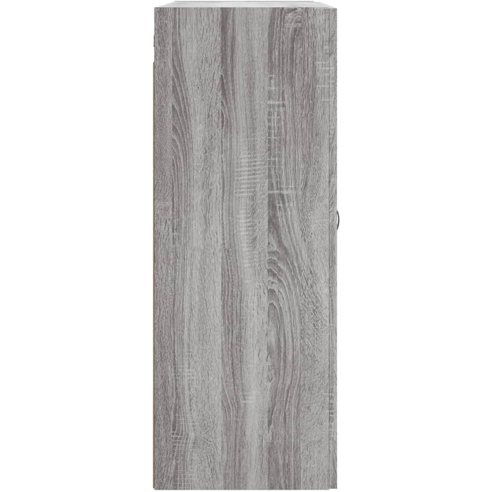vidaXL 2 Door Grey Sonoma Wall Mounted Cabinet Image 8