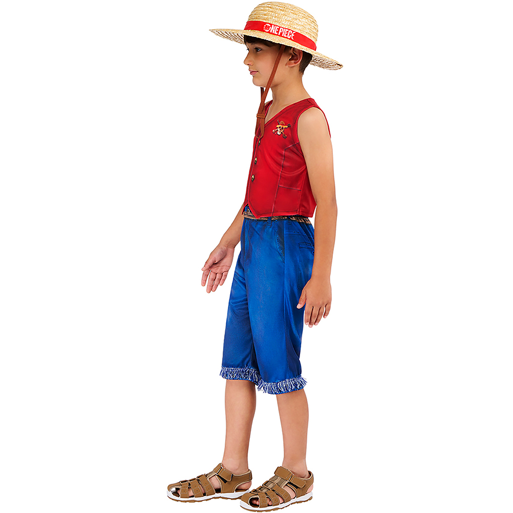 One Piece Kids Monkey D.Luffy Costume 11-13 Years Image 4