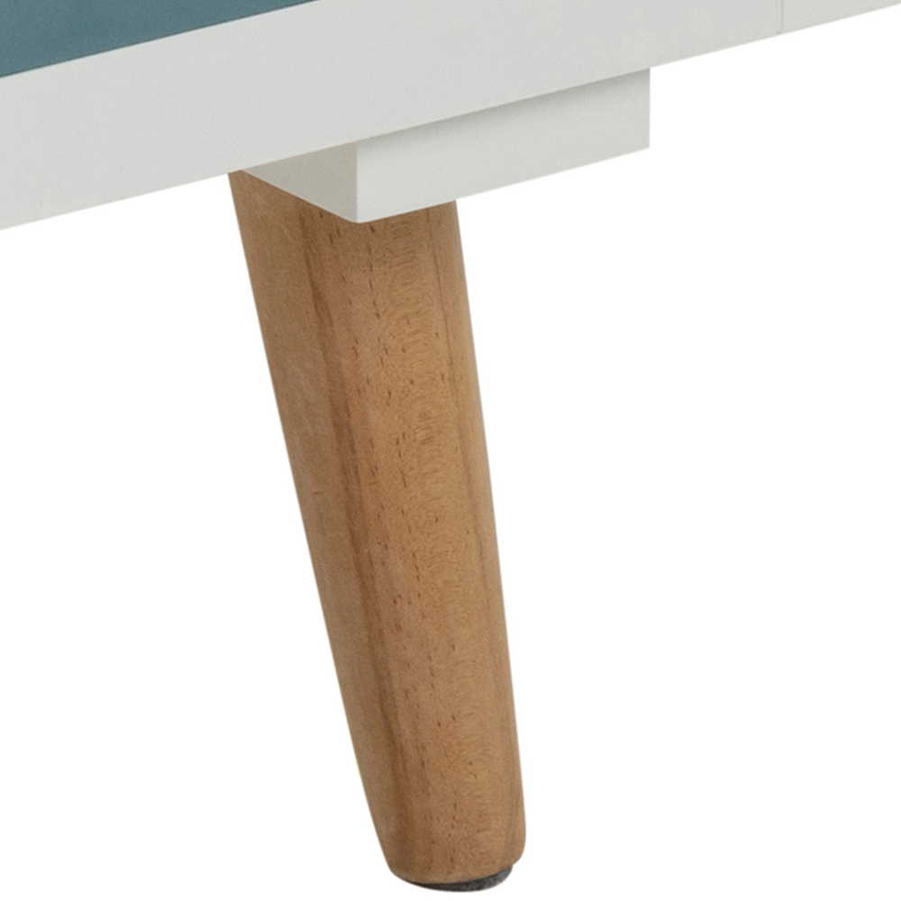 Florence Thais 4 Drawer White Chest of Drawers Image 6