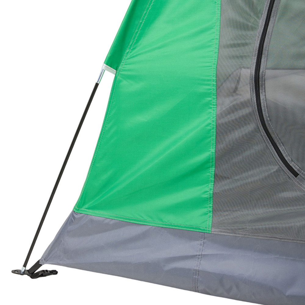 Living and Home 2 Person Camping Tent with Detachable Top Cover Army Green Image 4