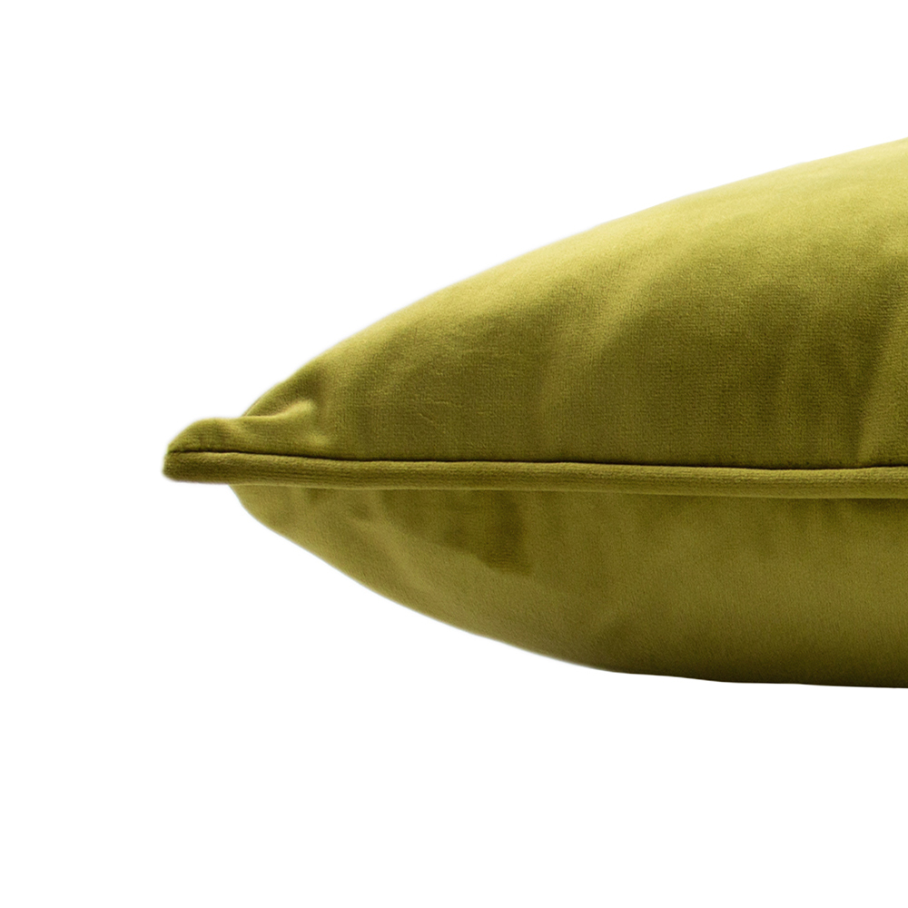 Paoletti Hortus Olive Bee Embroidered Cushion Image 3