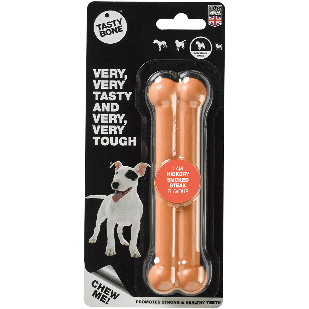 Nylon Chew Bone Steak - 15cm Image 1