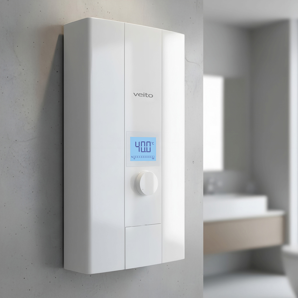 Veito Blue S Three-Phase Instant Electric Shower 21kW (Requires 400V Three-Phase Supply) Image 2