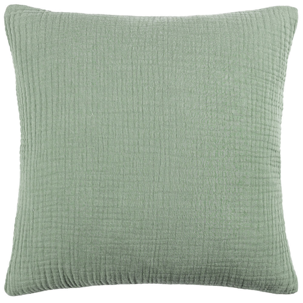 Yard Lark Eucalyptus Muslin Cotton Cushion Image 1